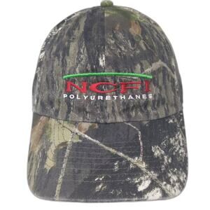 Predator Baseball Cap Hat Camo Green Brown NCFI Polyurethanes OS Strapback